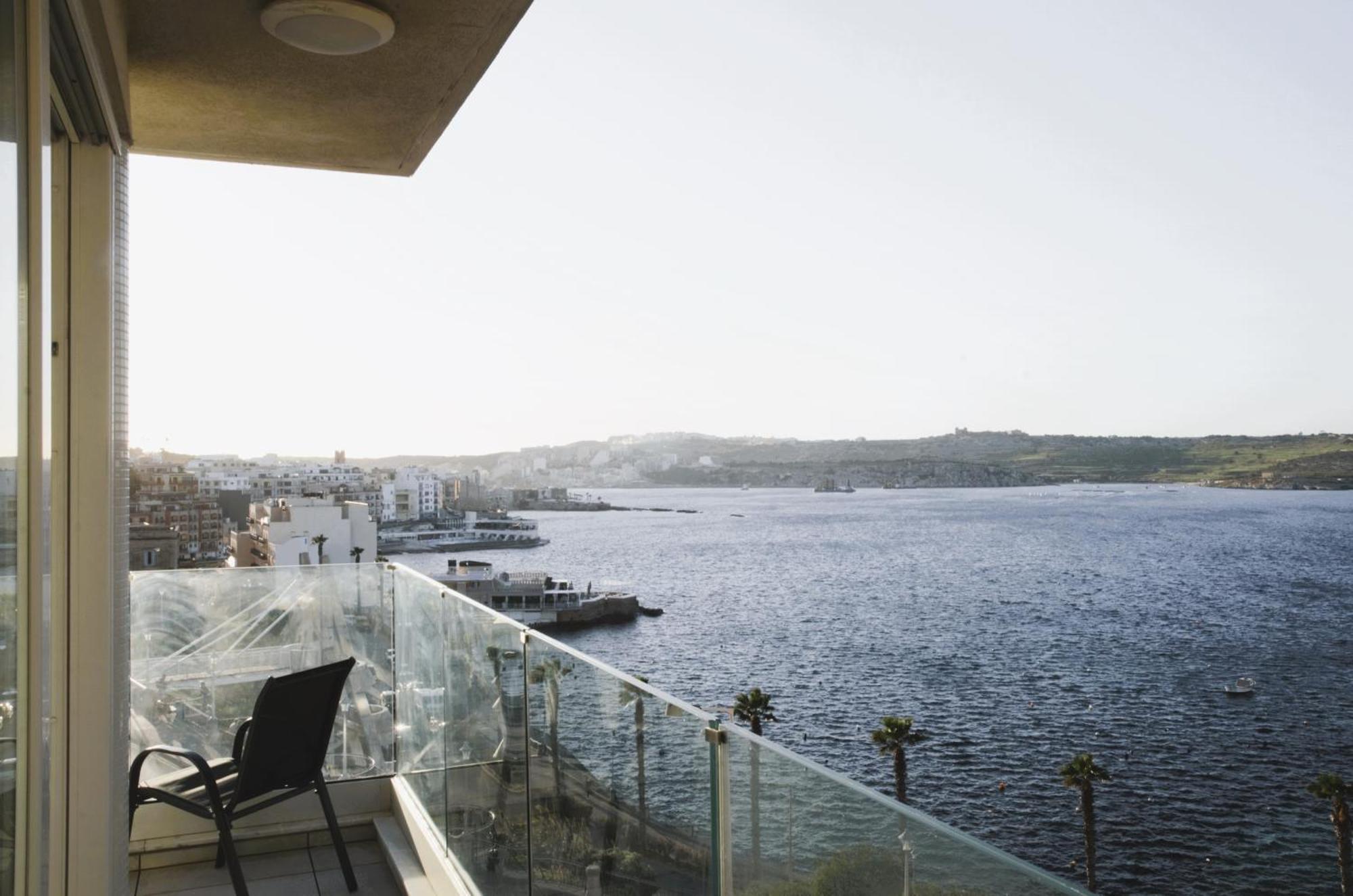 New Seafront Apartment - Spectacular Views San Pawl il-Baħar Zewnętrze zdjęcie