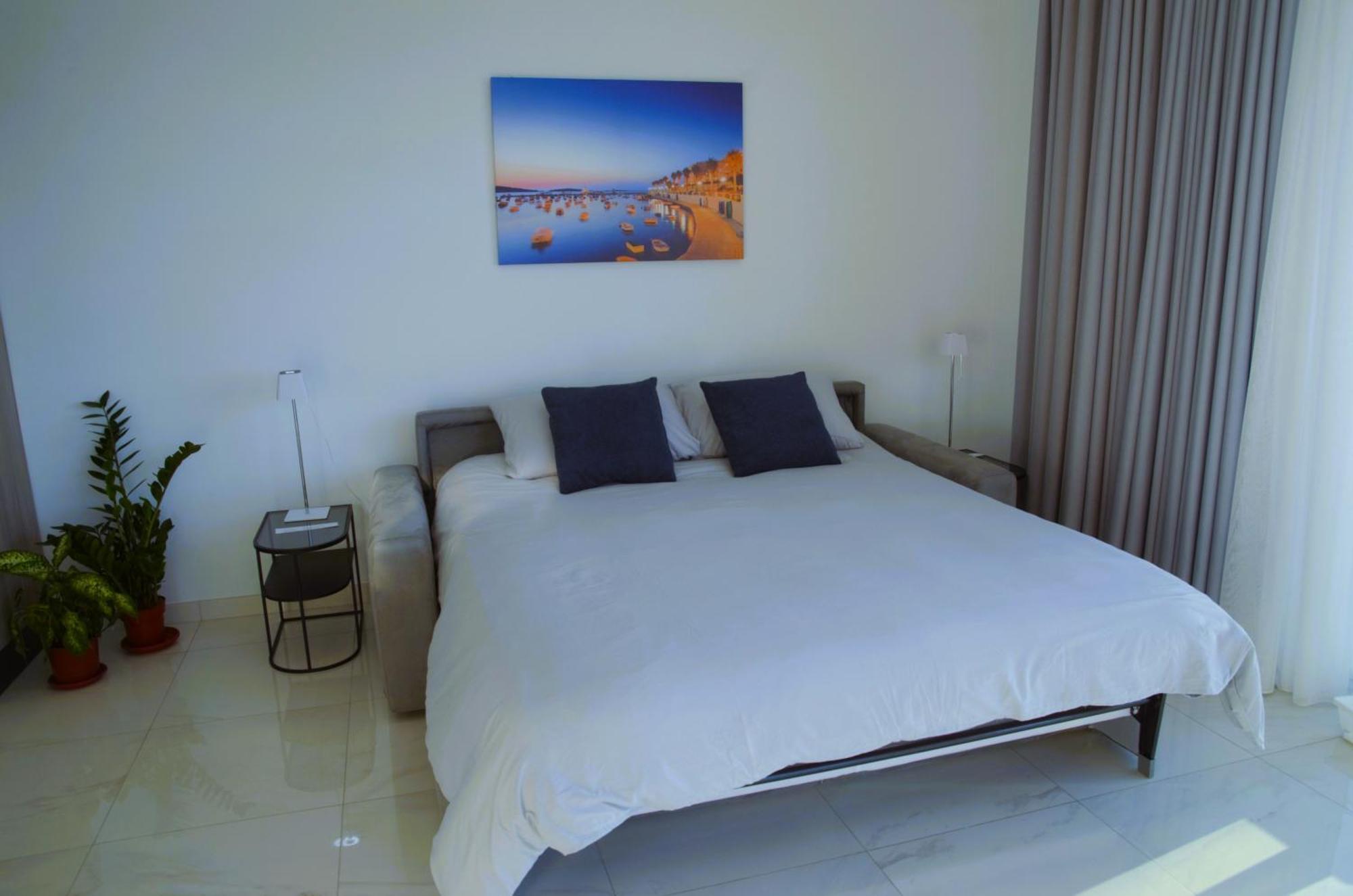 New Seafront Apartment - Spectacular Views San Pawl il-Baħar Zewnętrze zdjęcie