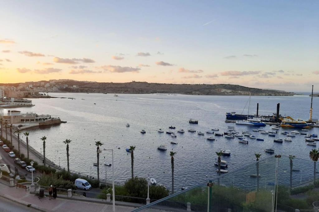 New Seafront Apartment - Spectacular Views San Pawl il-Baħar Zewnętrze zdjęcie