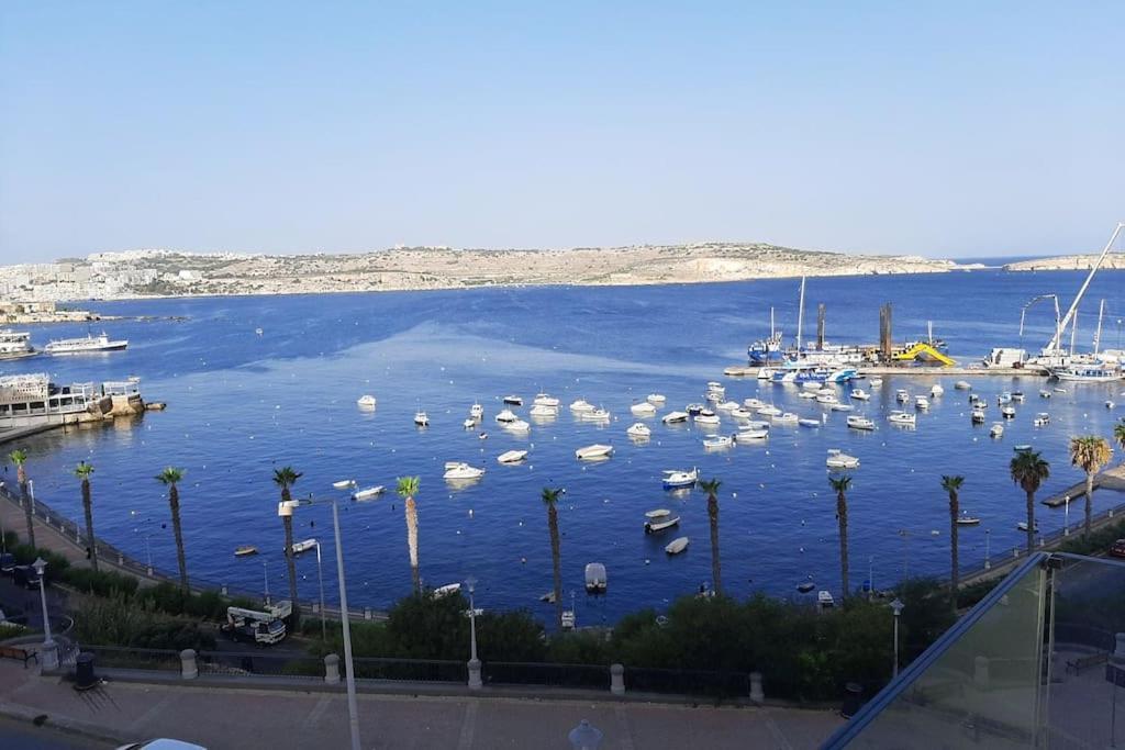New Seafront Apartment - Spectacular Views San Pawl il-Baħar Zewnętrze zdjęcie