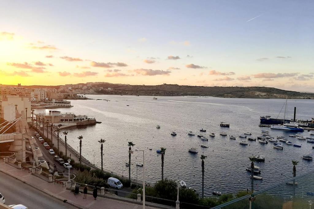 New Seafront Apartment - Spectacular Views San Pawl il-Baħar Zewnętrze zdjęcie