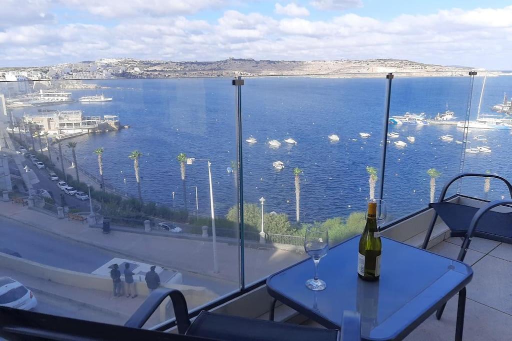 New Seafront Apartment - Spectacular Views San Pawl il-Baħar Zewnętrze zdjęcie